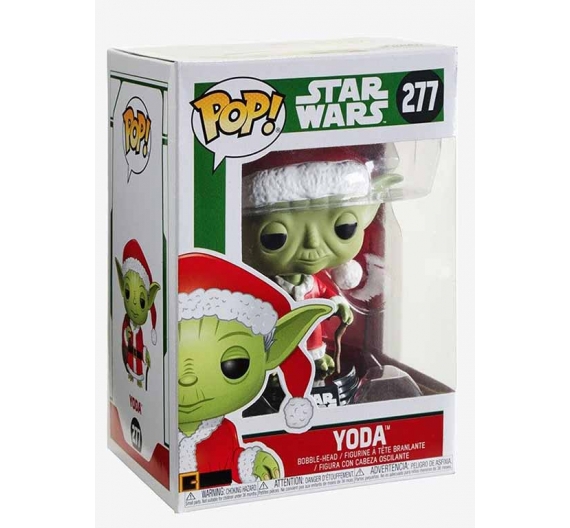 Funko Pop Star Wars: Yoda Navideño- Holiday 33885  Funko