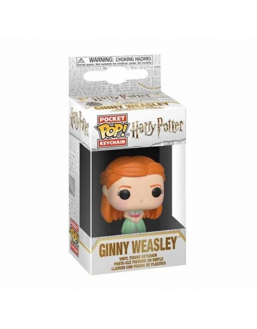 Funko Pop Llavero Harry Potter: Ginny Baile De Navidad