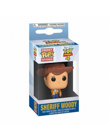 Funko Pop Llavero Toy Story: Sheriff Woody 37416  Funko