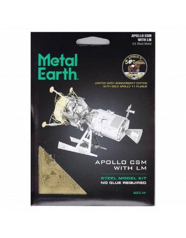 Apollo 11 Módulo Lunar & Comando KI-MMS1681685  Metal Earth