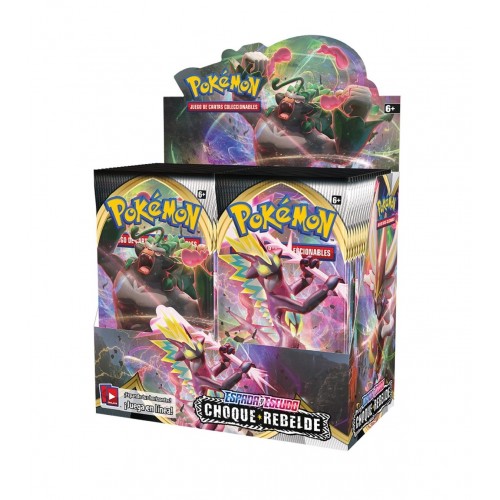Escudo y espada 2: Choque Rebelde Theme Booster Box JCCPKEESCUYES  The Pokémon Company