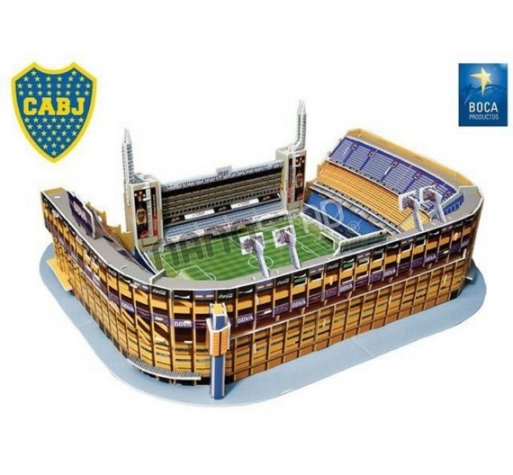 Rompecabezas Estadio Bombonera (Boca Juniors) 3d Nanostad LAB-655015512  Nanostad