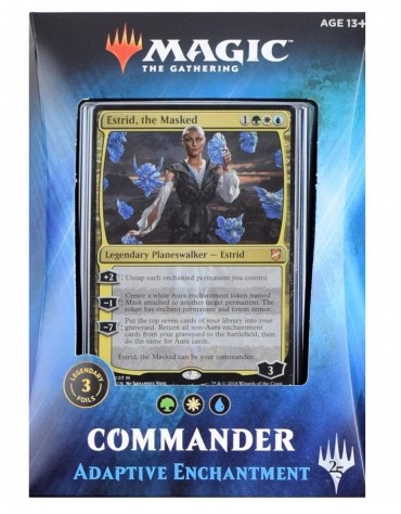 Commander 2018 - Adaptive Enchantment JCCMTICOMMA18  Wizard of the Coast