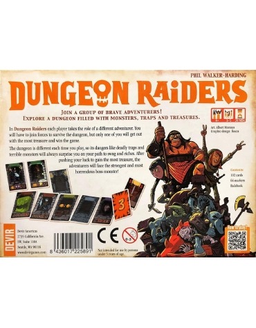 Dungeon Raiders (2da edición) JDM6017225891  Devir