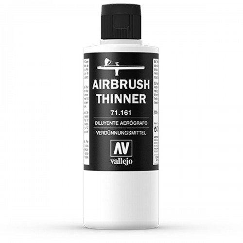 Acrílico Airbrush - Diluyente Aerógrafo 200ml AAD_000071161  Vallejo