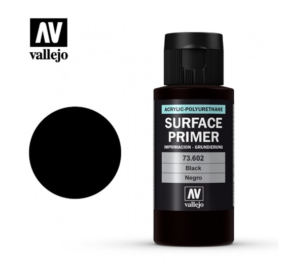 Surface Primer Negro 60 ml ASP_000073602  Vallejo