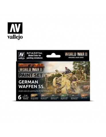 Model Color Set - WWII German Waffen SS AAD_000070207  Vallejo