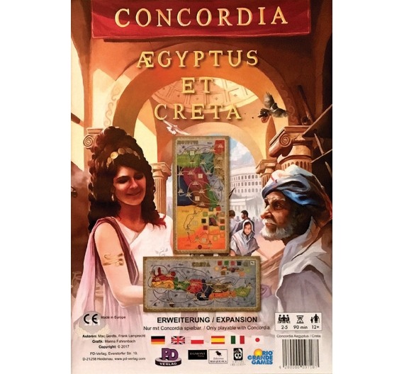 Concordia: Aegyptus/creta RIOGR2005531  Rio Grande Games