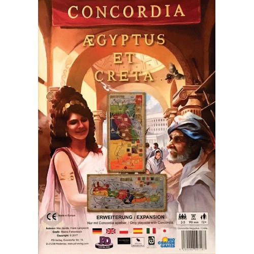 Concordia: Aegyptus/creta RIOGR2005531  Rio Grande Games