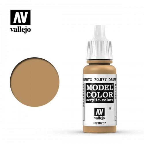 Acrílico Model Color - Amarillo Desierto MC29551770977  Vallejo