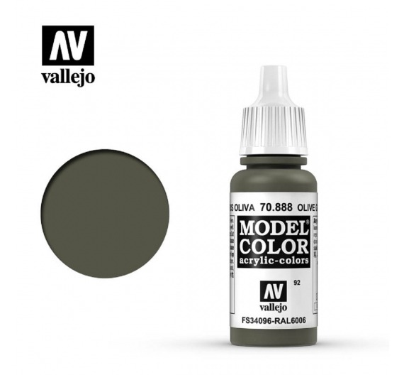 Acrílico Model Color - Gris Oliva MC29551770888  Vallejo