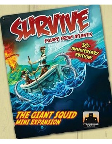 Survive: Escape From Atlantis! The Giant Squid Mini Expansion STRON57486507  Stronghold Games