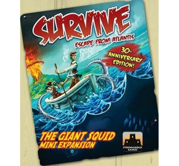 Survive: Escape From Atlantis! The Giant Squid Mini Expansion STRON57486507 Stronghold Games Stronghold Games