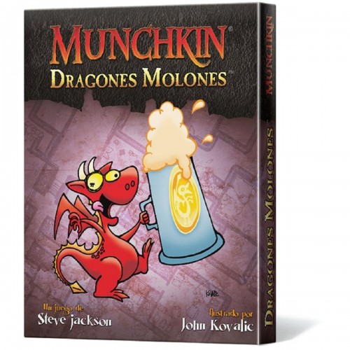 Munchkin: Dragones Molones CK-5407628885 Edge Entertainment Edge Entertainment
