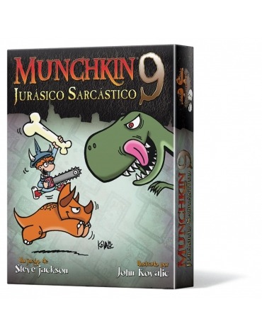 Munchkin 9: Jurásico Sarcástico CK-5407628878 Edge Entertainment Edge Entertainment