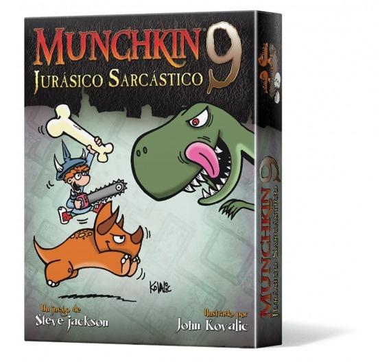 Munchkin 9: Jurásico Sarcástico CK-5407628878 Edge Entertainment Edge Entertainment