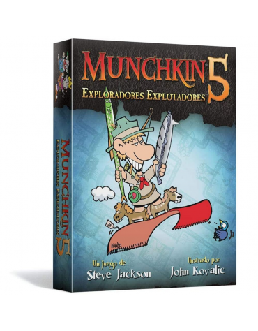 Munchkin 5: Exploradores Explotadores CK-5407606142  Edge Entertainment