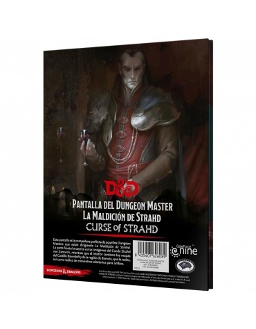 D&D: Pantalla del Dungeon Master La Maldición de Strahd CK-5407626089  Edge Entertainment