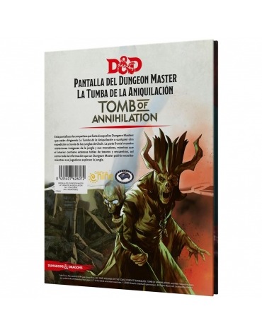 D&D: Pantalla del Dungeon Master La Tumba de la Aniquilación CK-5407626072  Edge Entertainment