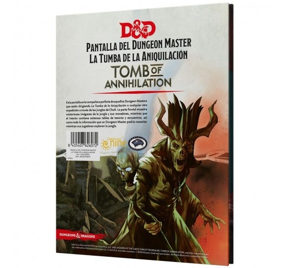 D&D: Pantalla del Dungeon Master La Tumba de la Aniquilación CK-5407626072 Edge Entertainment Edge Entertainment