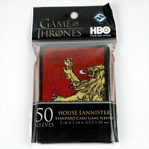 Fundas 63.5x88 mm - Estándar x 50 - Game Of Thrones Casa Lannister ACCFFPCARSGOT  Fantasy Flight Games