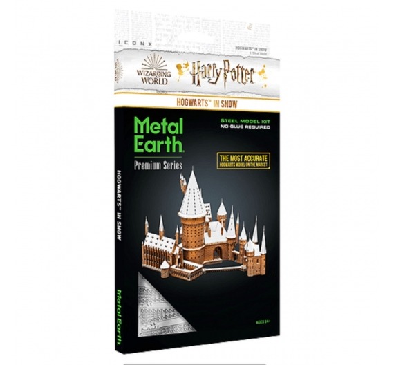 Castillo de Hogwarts en la nieve KI-MMS9015300  Metal Earth