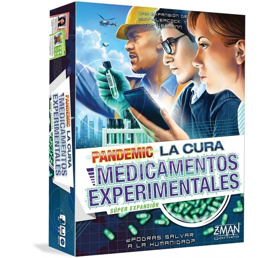 Pandemic la cura: Medicamentos experimentales ZM7151ES30130 Z-Man Games Pandemic la cura: Medicamentos experimentales ZM7151ES30130 Z-Man Games