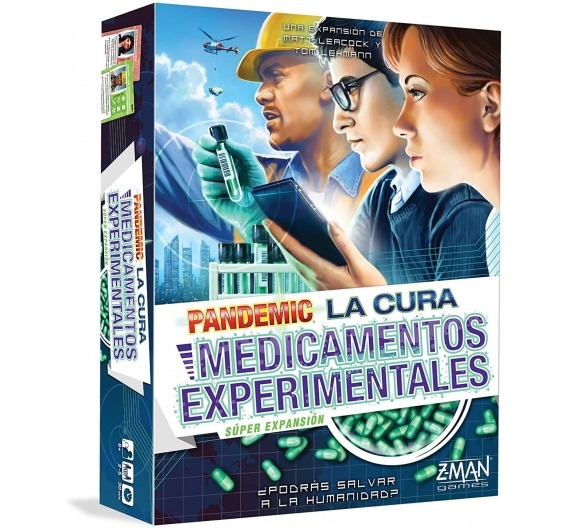 Pandemic la cura: Medicamentos experimentales ZM7151ES30130  Z-Man Games