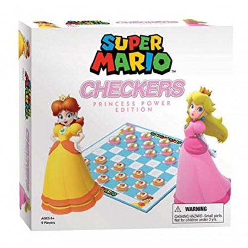 Checkers: Princesas Power - Juego de Damas Chinas JDMUSCCHCKRSP  USAopoly Inc