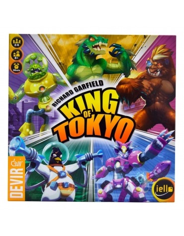 King Of Tokyo: Nueva Ed. JDMDVRKINGOFTO  Devir