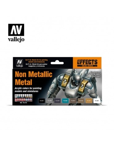 Game Color Set: Non Metallic Metal GCS_551722124  Vallejo