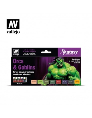 Game Color Set: Orcs & Goblins GCS_551723046  Vallejo