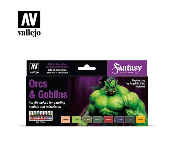 Game Color Set: Orcs & Goblins GCS_551723046  Vallejo