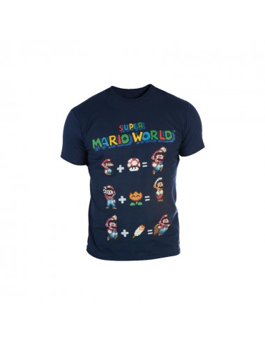 Super Mario| Camiseta Ecuación De Super Nintendo CK-190371780M JVLAT JVLAT