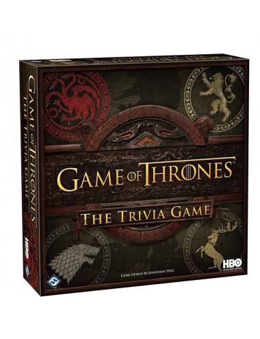 Hbo Game Of Thrones: Trivia Game   Fantasy Flight Games