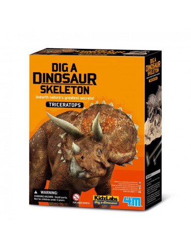 Kidz Labs / Cavar Un Esqueleto De Triceratops AP-00-3228287  4M