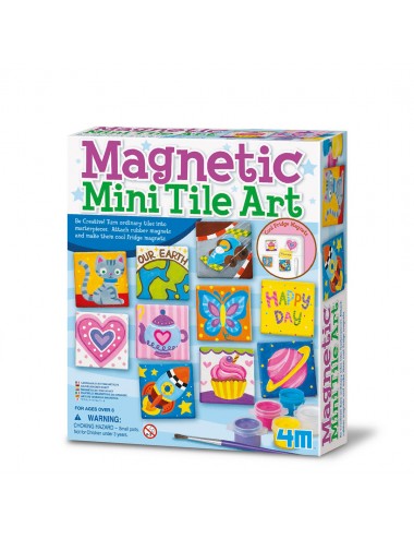 4m - Magnetic Mini Tile Art - Mini Azulejo De Arte AP-00-04563-8 4M 4M