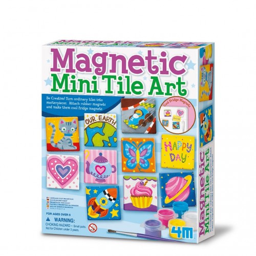 4m - Magnetic Mini Tile Art - Mini Azulejo De Arte AP-00-04563-8 4M 4M