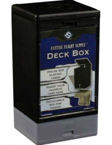 Deck Box 100+ Negro ACCFFPSTDECKBOX  Fantasy Flight Games