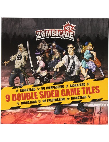 Zombicide: 9 Double Sided Game Tiles GUC0005014668  Guillotine Games