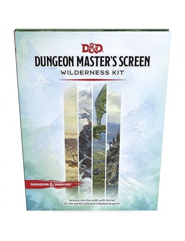 Dungeons & Dragons Dungeon Master´s Screen Wilderness Kit JDMD&DDUNMAS Wizards of the Coast