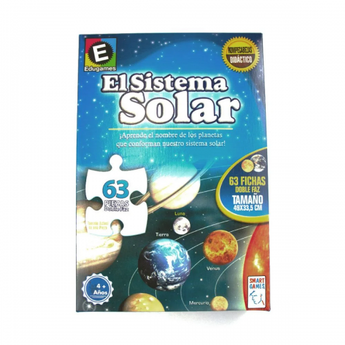 Rompecabezas Sistema Solar Doblefaz 65301  Smartgames