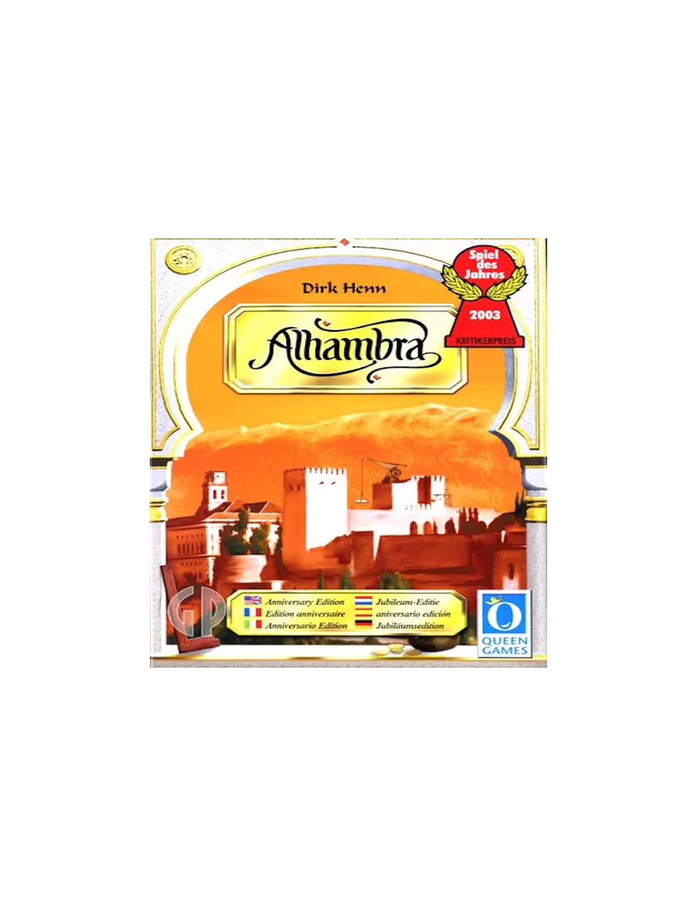 Alhambra Limited Gold Edition 4010350603673  Queens Games