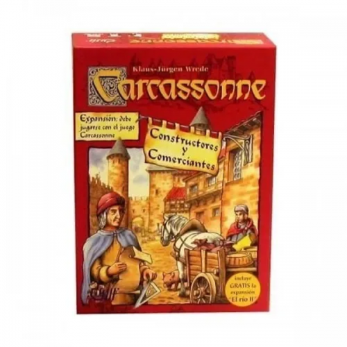 Carcassonne: Constructores Y Comerciantes 1a Edición JDMDVRCARCACONSTRSPA  Devir
