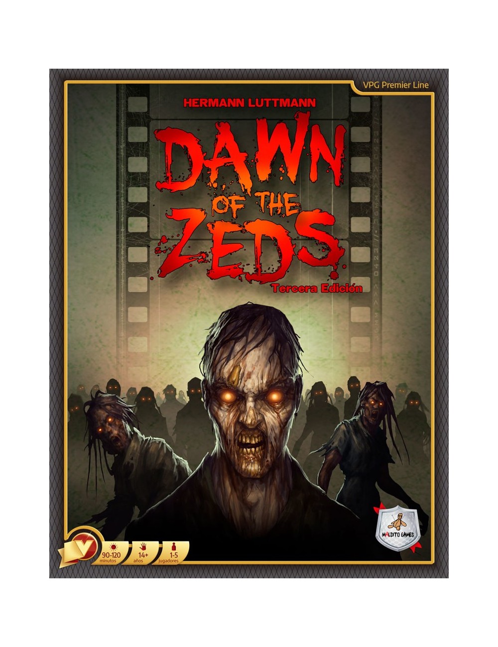 Down of the Zeds DWNZDS84632  Maldito Games