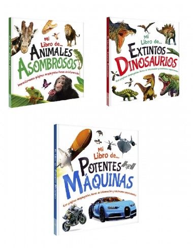 Colección Animales + Dinosaurios + Máquinas CMB3ANASDNMQN743  Lexus