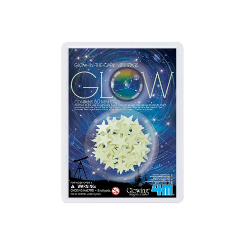 Glow -Mini Estrellas Que Alumbran En La Oscuridad MINI4893156052216  4M