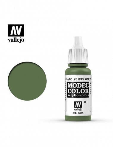 Acrílico Model Color - Aleman Camuflaje Verde Claro 70833 Vallejo Vallejo