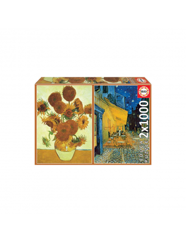 Rompecabezas 2x1000 Vincent Van Gogh 18508  Educa Borras