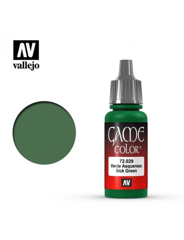 Acrilico Game Color: Verde Asqueroso 72029 - Vallejo